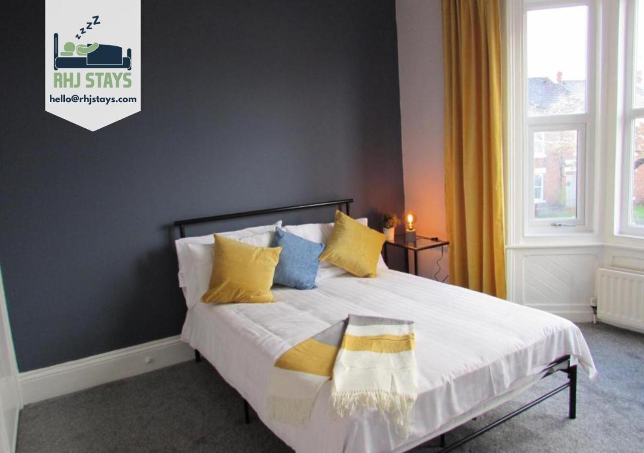 ניוקאסל Heaton-Beautiful 3 Double Bedrooms Sleeps 6 Free Parking And Wifi מראה חיצוני תמונה
